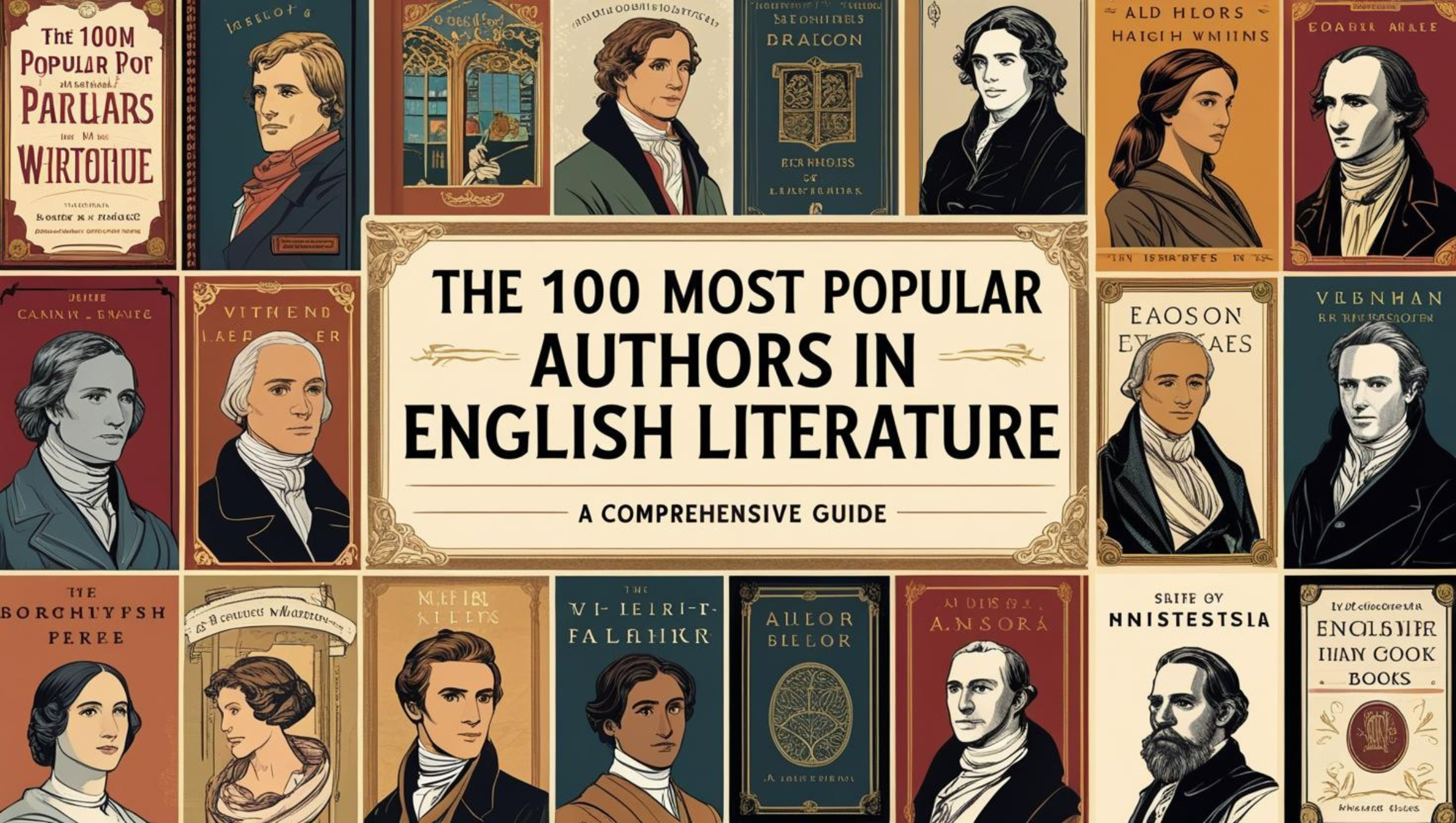 The 100 Most Popular Authors In English Literature A Comprehensive 
