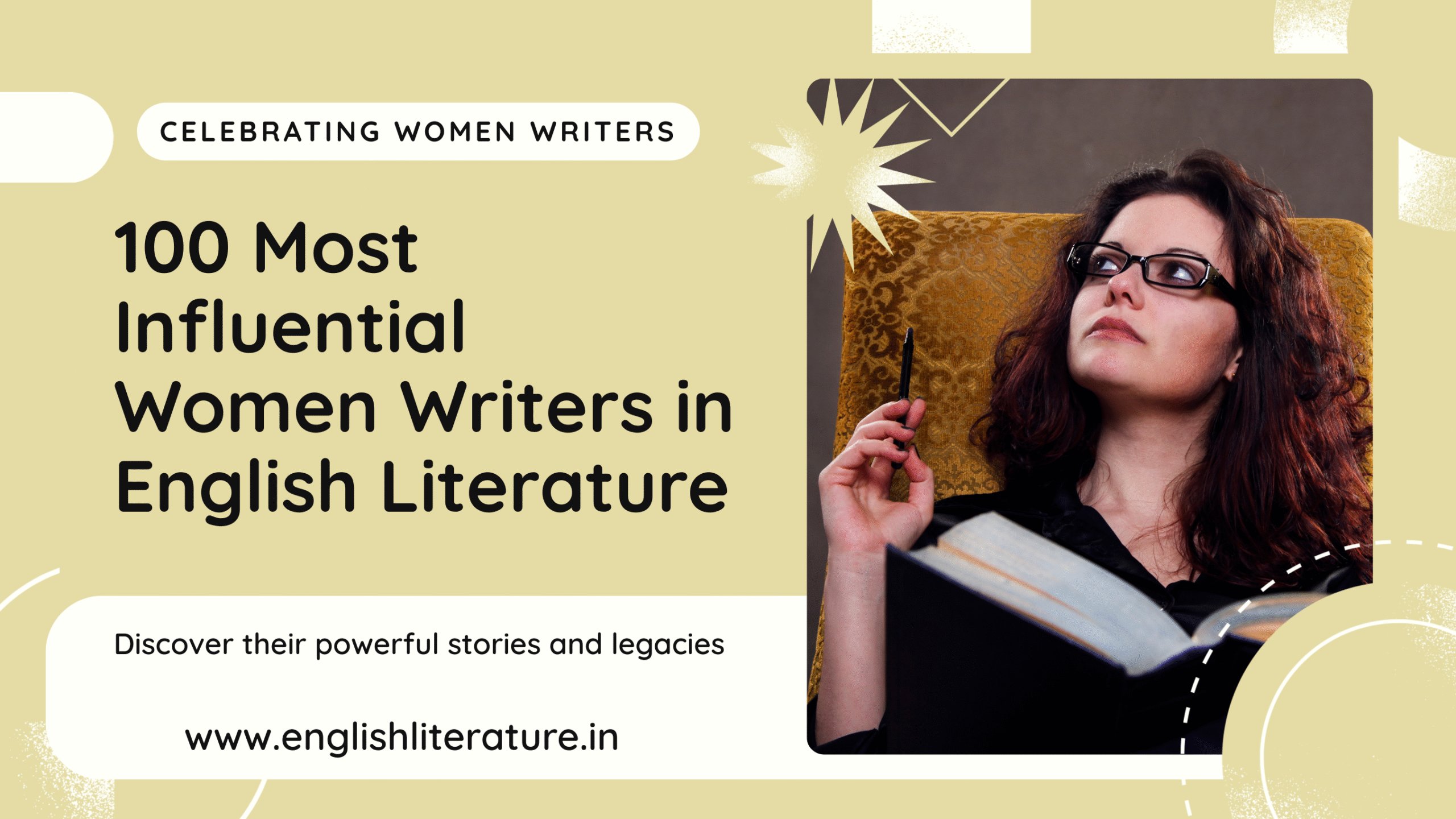 100 Most Influential Women Writers in English Literature
